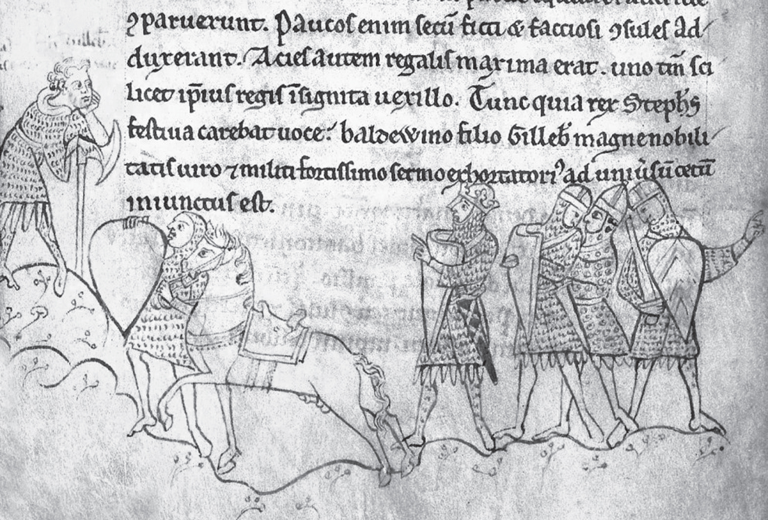 An image of the Battle of Lincoln 1141 from Henry of Huntingdons Historia - photo 15