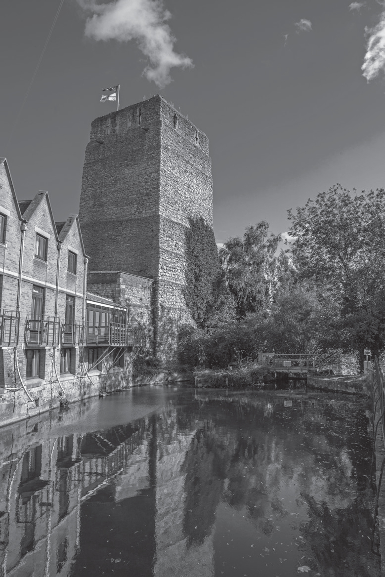 Part of the remains of Oxford Castle from which Empress Matilda made her - photo 21