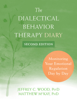 Jeffrey C. Wood - Dialectical Behavior Therapy Diary