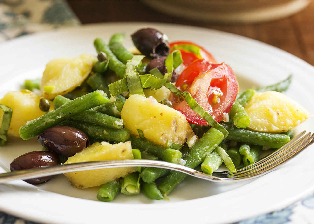 This delicious potato salad is filled with vegetables and herbs to create a - photo 3