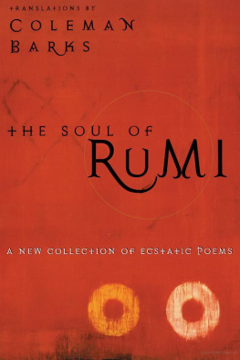 Rumi The Soul of Rumi