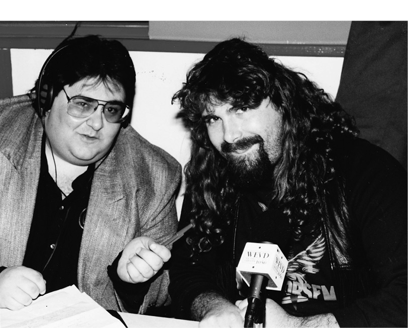 Why am I using a pen to interview Mick Foley in 1992 When I met John Arezzi in - photo 4