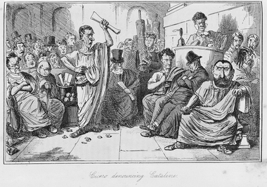 Cicero denouncing Catiline by John Leech Courtesy of the Posner Memorial - photo 4