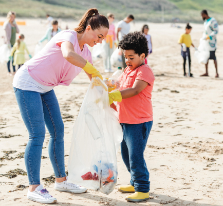 You can help the whales Never throw trash in a river or an ocean If you see - photo 16