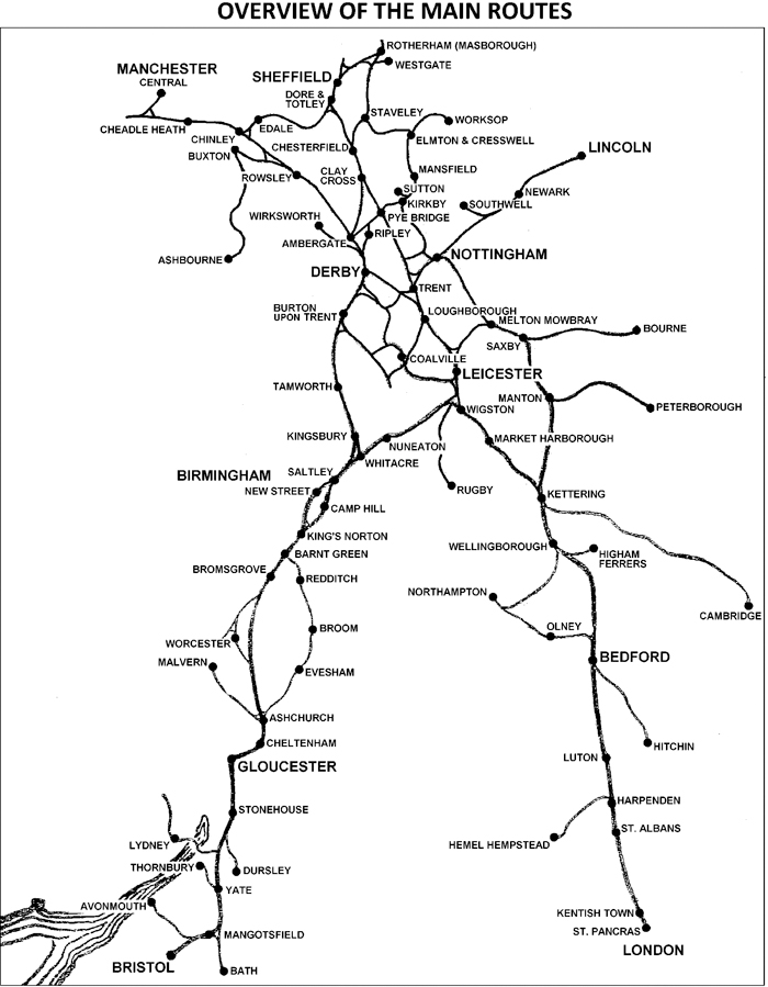 Midland Main Lines to St Pancras and Cross Country - photo 3