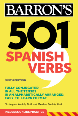 Barrons - 501 Spanish Verbs