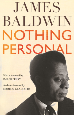 James Baldwin Nothing Personal