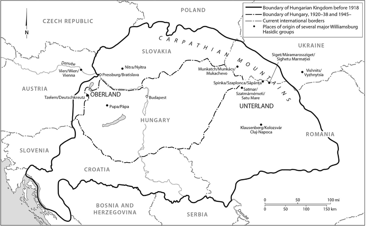 Greater Hungary Map by Bill Nelson Hasidic Williamsburg Map by Bill - photo 2