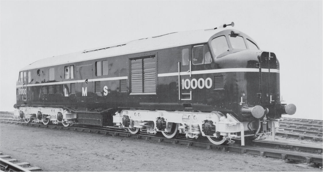 A portrait of the LMSs no 10000 which featured a 1600hp English Electric - photo 9