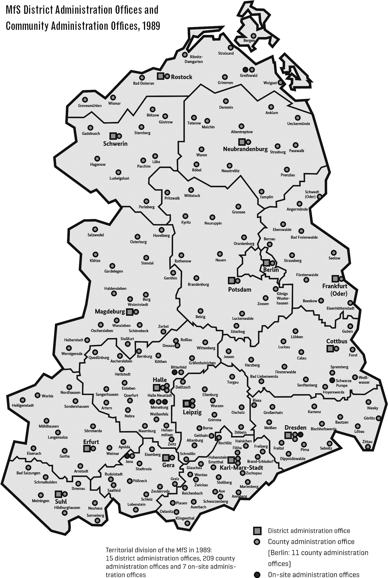 To Know Everything Stasi operational offices in East Germany a country smaller - photo 3