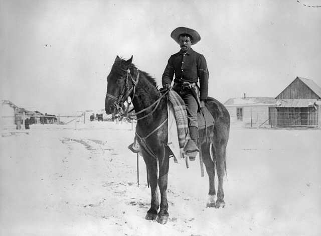 A Buffalo Soldier in the 9 th Cavalry The only White officer who supports - photo 3