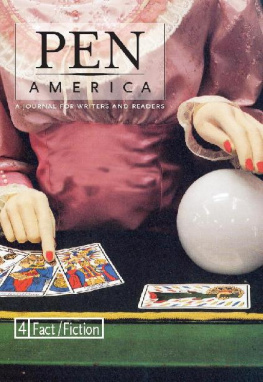 PEN America - PEN America Issue 4: Fact/Fiction (PEN America: A Journal for Writers and Readers)