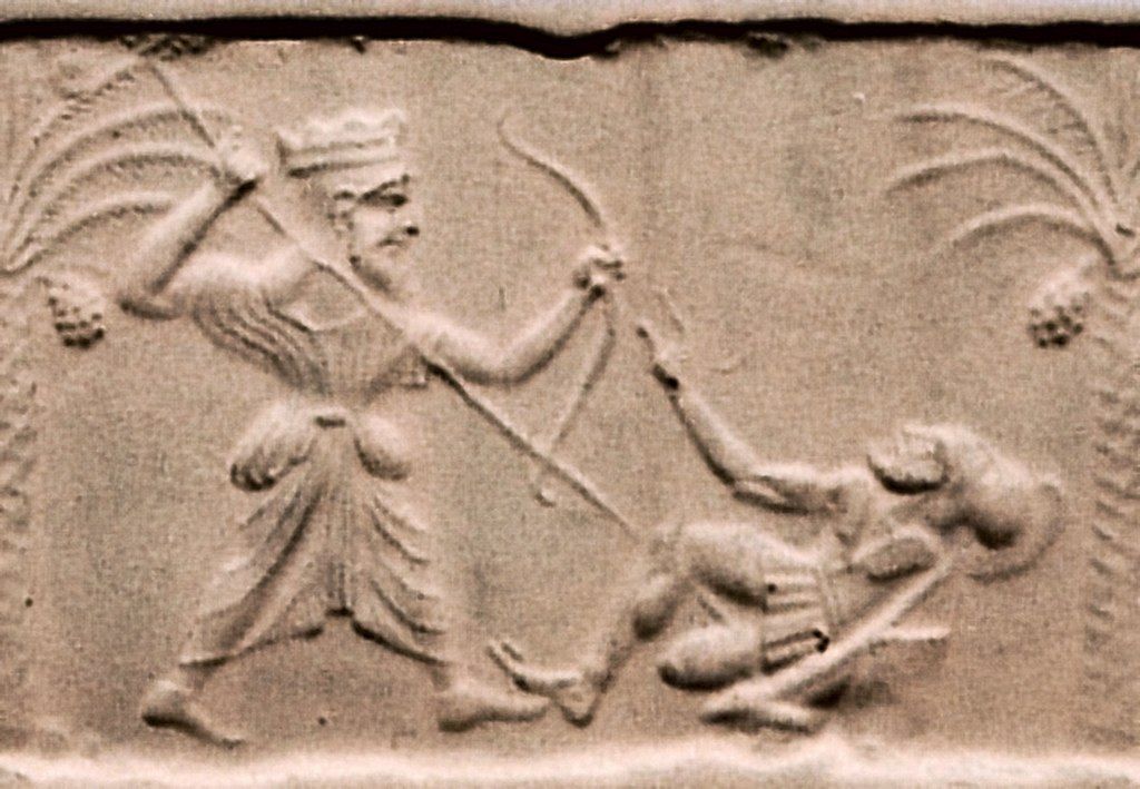 A relief depicting a Persian king killing a Greek hoplite I am Cyrus the - photo 3