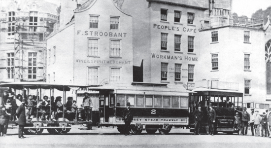 One of the Guernsey Street Tramways original Merryweather locomotives of 1879 - photo 6