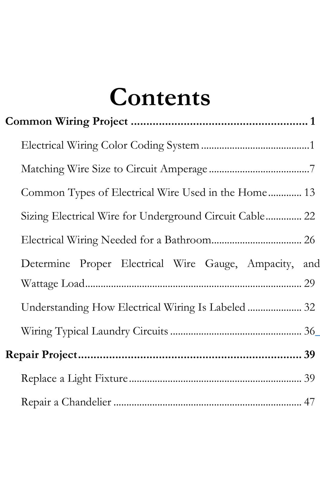 Wiring And Repair Home Electricity System Home Electrical Detail Tutorial - photo 1