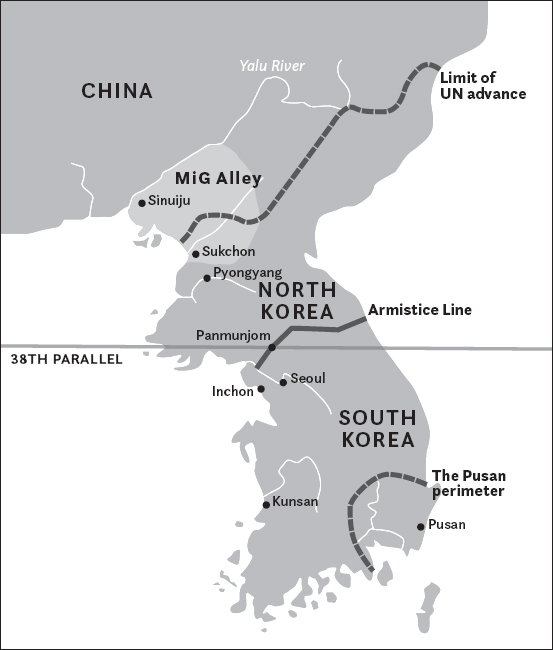 MiG Alley the focus of the air war in Korea After returning to America Boyd - photo 5