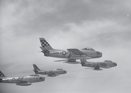 American F-86 Sabre fighters during the Korean War Contributor Alpha - photo 7