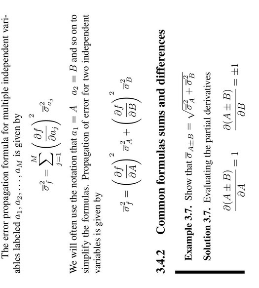 Error Analysis Introduction The Science Of Measurements Uncertainties Data Analysis Error Analysis Formula - photo 4