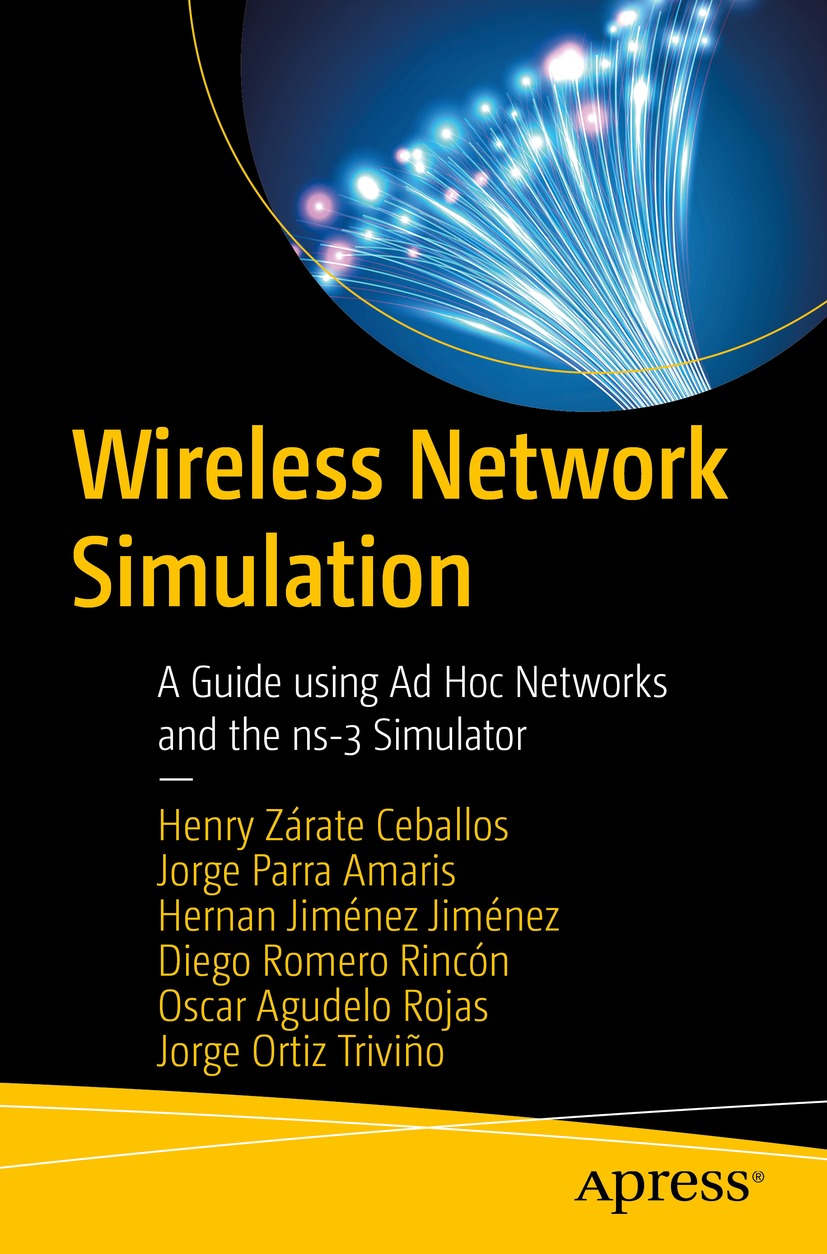 Book cover of Wireless Network Simulation Henry Zrate Ceballos Jorge - photo 1