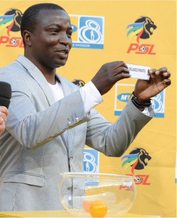 Frennie ShivambuGallo Images Robert Madzonga pictured here at an MTN8 - photo 16