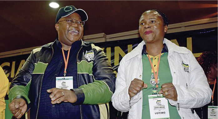 Yolande Nel Polokwane Observer ANC provincial treasurer Danny Msiza and - photo 18