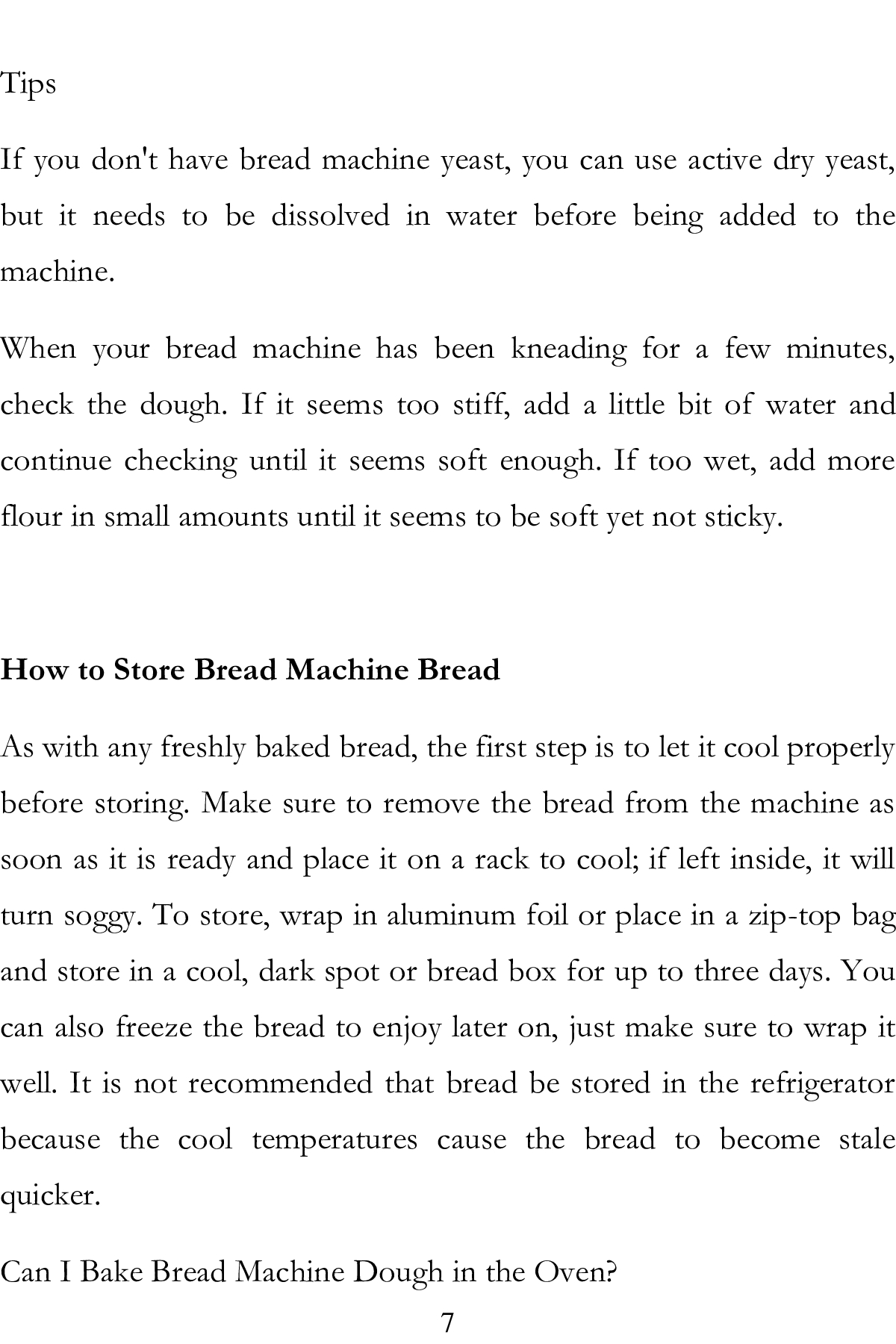 Bread Recipes Recipes for Bread Machine Bread Machine Cookbook - photo 6