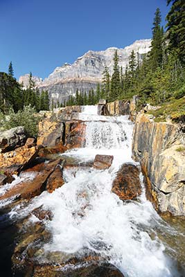 Giant Steps in Paradise Valley Bow Lake in Banff National Park - photo 11