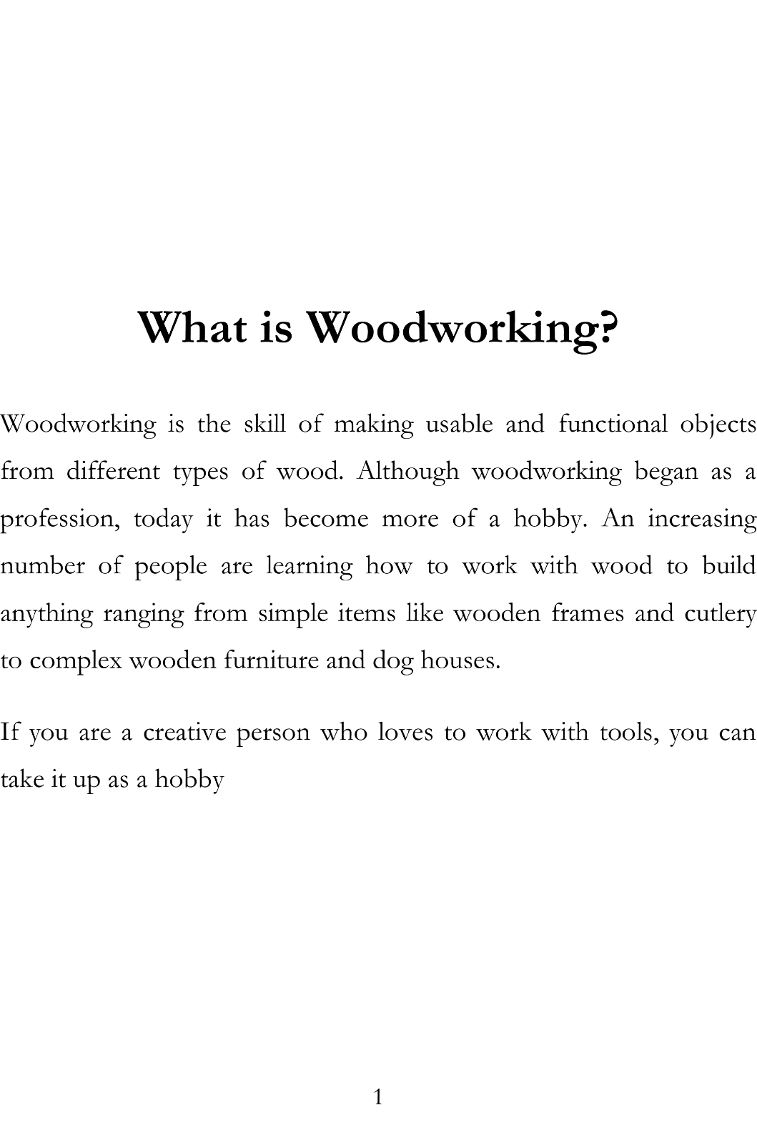 Beginners Woodworking Tutorial Detail Guide and Ideas To Craft Wood Projects The Ideas to Woodworking - photo 2