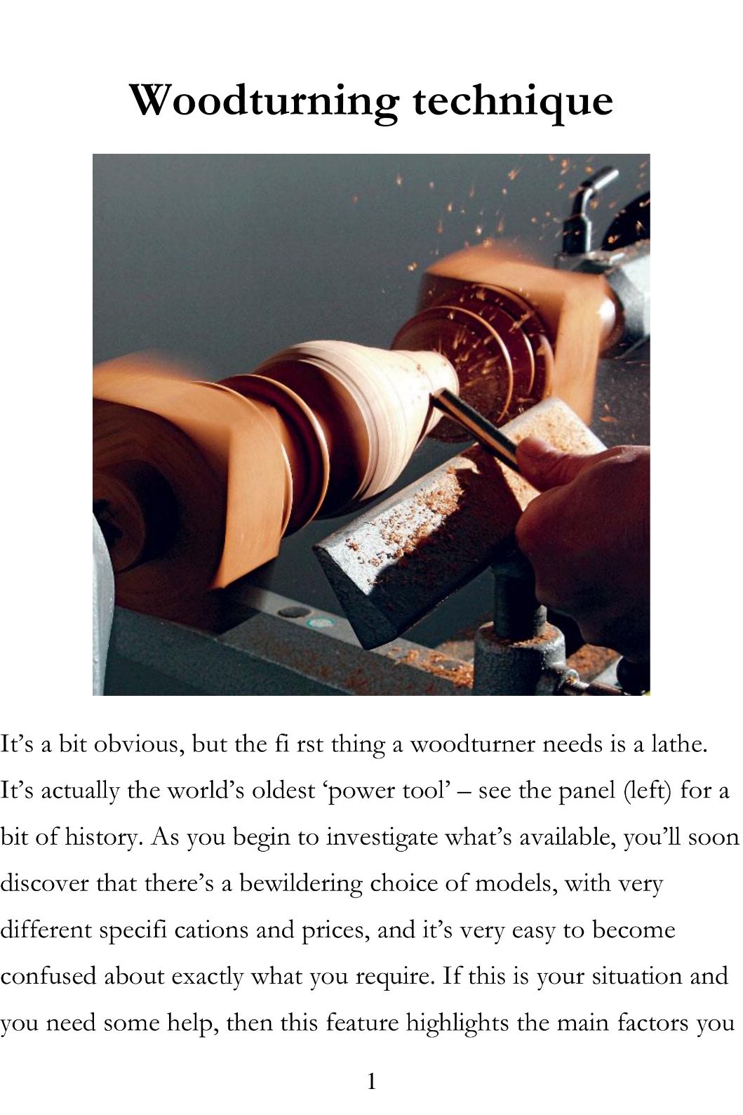 Basic Knowlege of Woodturning Everything About Woodturning Beginners Should Know - photo 2