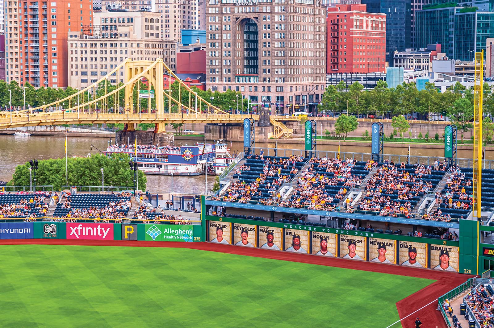 GAWK AT THE VIEW AT IN PITTSBURGH Walk across the Roberto Clemente Bridge to - photo 11