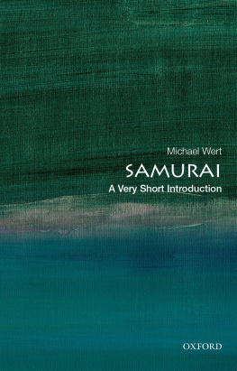 Michael Wert - Samurai: A Very Short Introduction