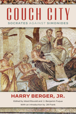 Harry Berger Jr. - Couch City: Socrates against Simonides