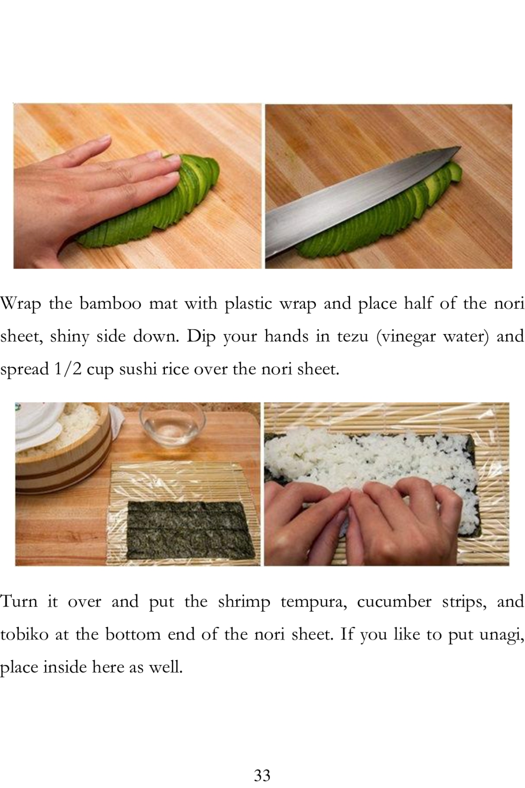 Sushi Roll Recipes Making Homemade Japanese Sushi Rolls Sushi Cookbook - photo 32