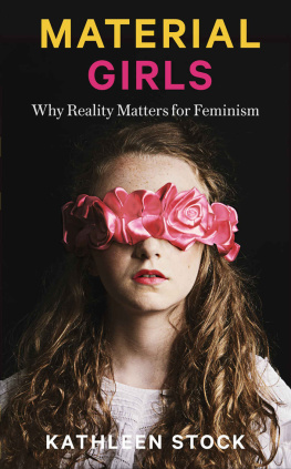 Stock - Material Girls: Why Reality Matters for Feminism