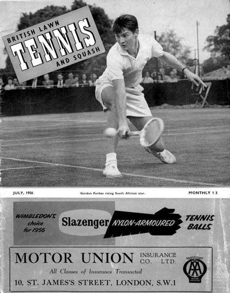 G F on the cover of British Lawn Tennis magazine Authors Note My first - photo 5