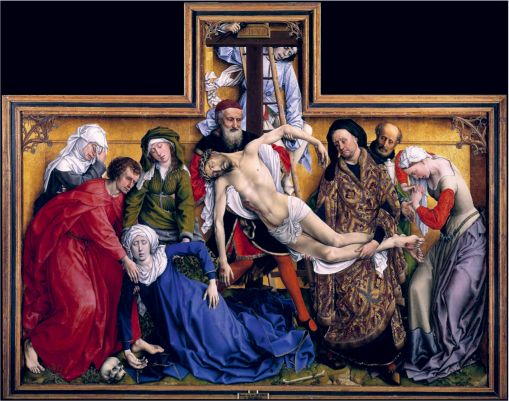 What might it be right to do in front of this Rogier van der Weyden The - photo 1