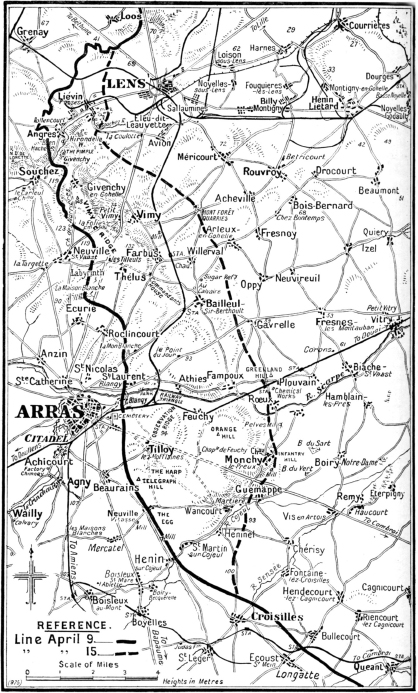 The Western Front in 1917 just prior to the Arras Offensive Lens where - photo 4