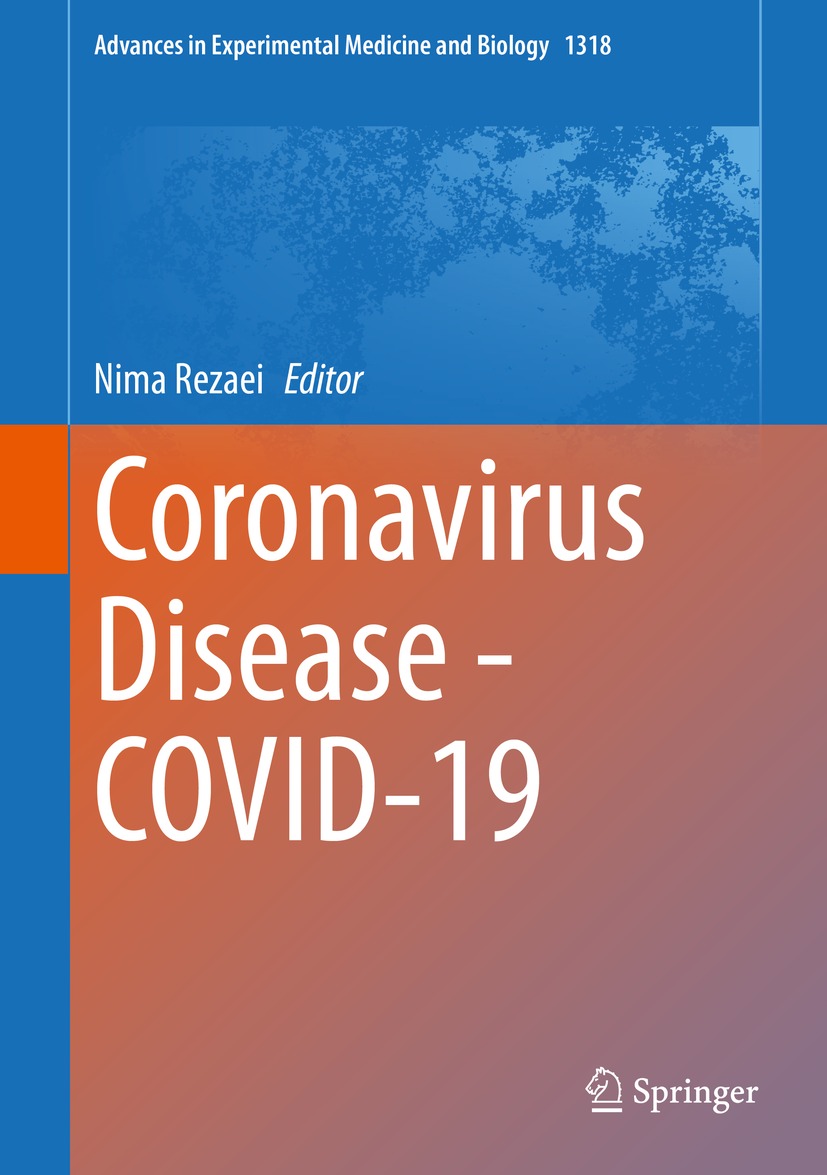 Book cover of Coronavirus Disease - COVID-19 Volume 1318 Advances in - photo 1