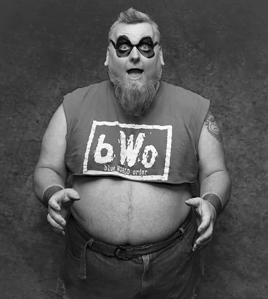 Brian Heffron aka The Blue Meanie became one of the most recognizable - photo 3