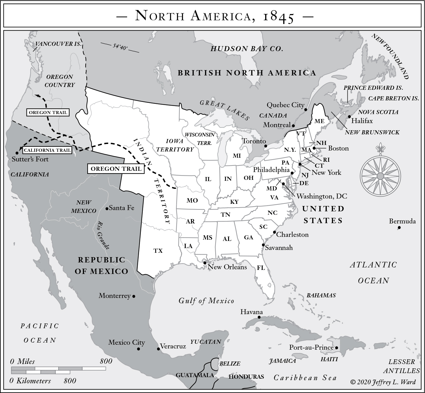 By 1845 the United States had removed most Native peoples from east of the - photo 7