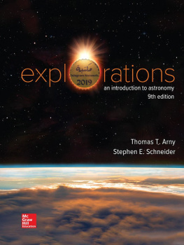 Thomas Arny Explorations: Introduction to Astronomy