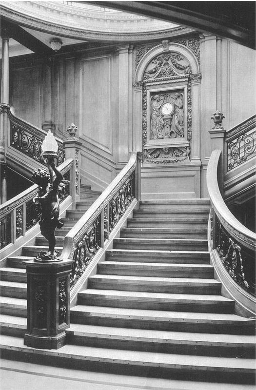 No image of Titanics Grand Staircase is known to exist Pictured here the Grand - photo 5