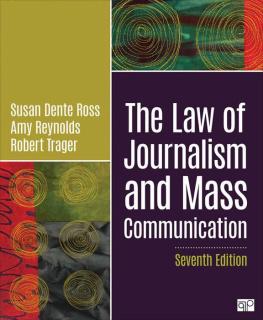 Susan D. Ross - The Law of Journalism and Mass Communication