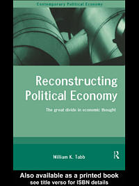 title Reconstructing Political Economy The Great Divide in Economic - photo 1