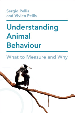 Pellis Sergio - Understanding Animal Behaviour