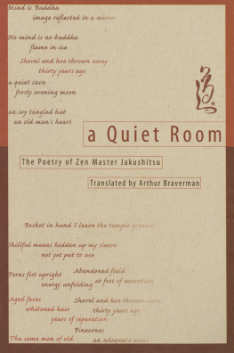 Genko Jakushitsu - A Quiet Room: The Poetry of Zen Master Jakushitsu