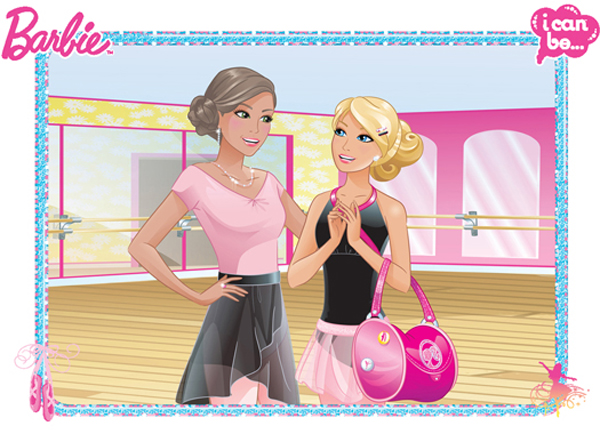 The teacher invites Barbie and Teresa to meet a real ballerina The next - photo 13