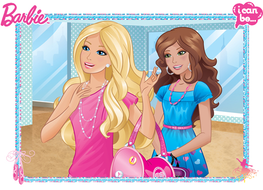 Barbie and Teresa spend the day with her They go to the dressing room - photo 16