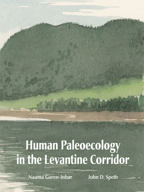 Human Paleoecology in the Levantine Corridor Human Paleoecology in the - photo 1