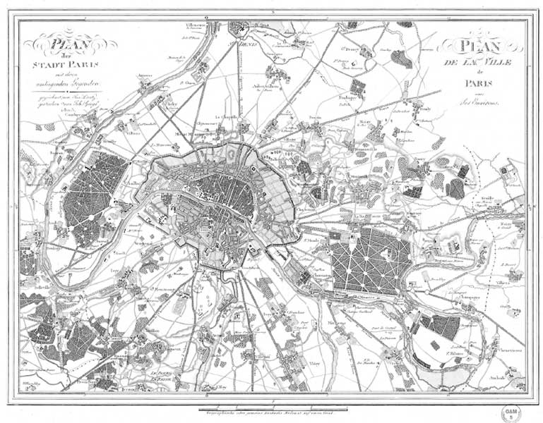 Map 1 The area around Paris This shows how contained Paris was within its - photo 3